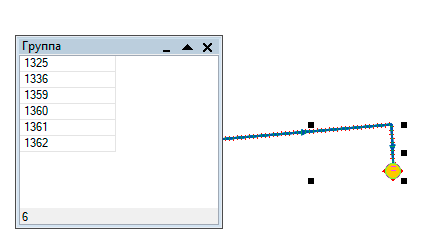 Выделение дублированных объектов с опцией Выделять дубликаты со старшим ID